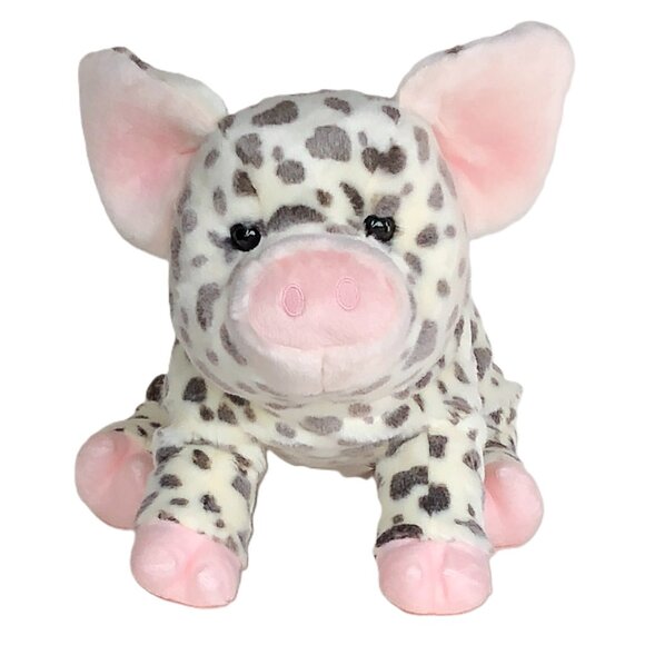 16" Douglas Plush New w/Tag Pig EXTRA LARGE Pauline Spotted Stuffed Animal - Picture 1 of 10